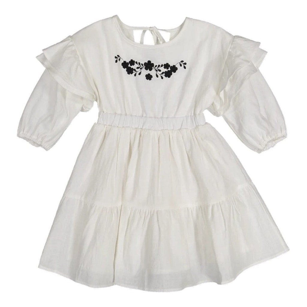 Nueces Dress Jellybeanzkids Nueces Campello Embroidered Dress