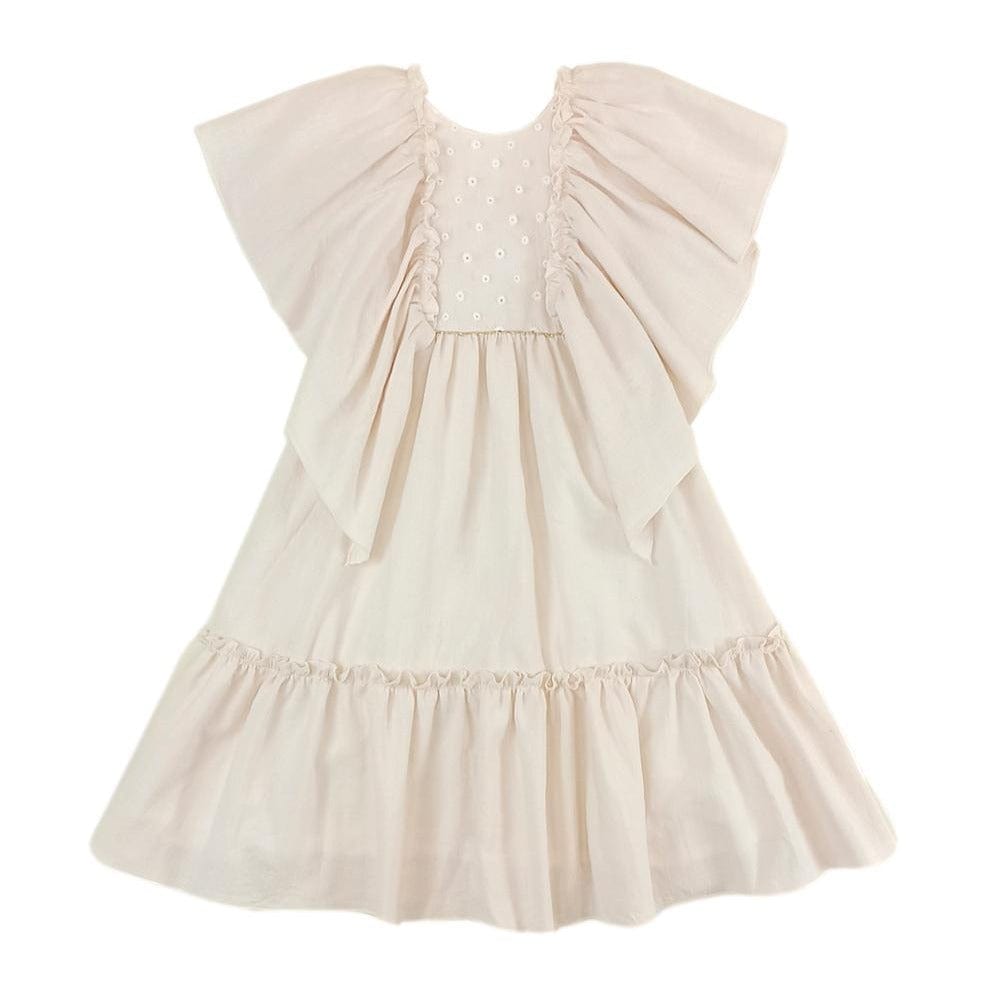 Nueces Dress Jellybeanzkids Nueces Vera Midi Dress-Ivory