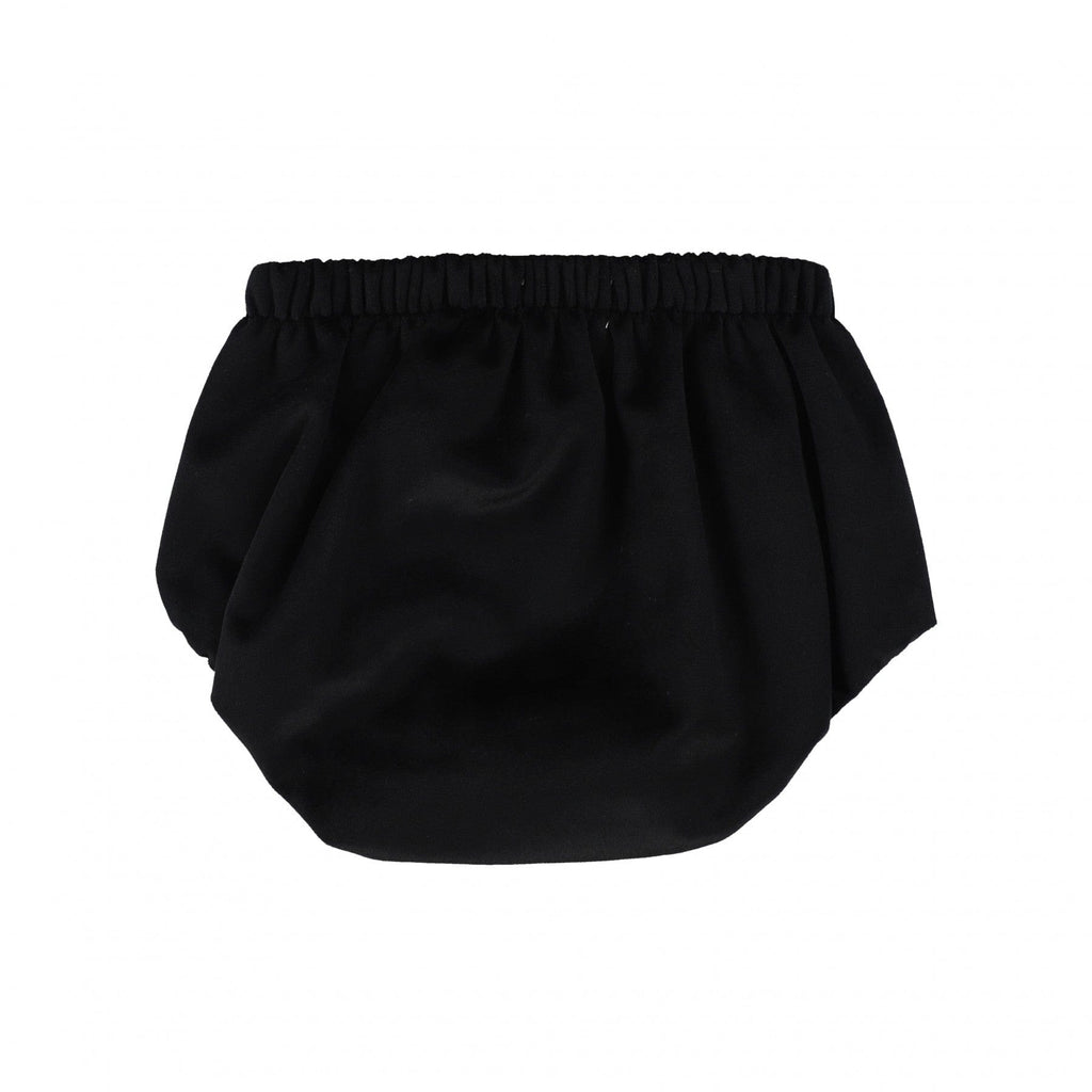 Nueces Pants/Romper Jellybeanzkids Nueces Black Velvet Bloomer