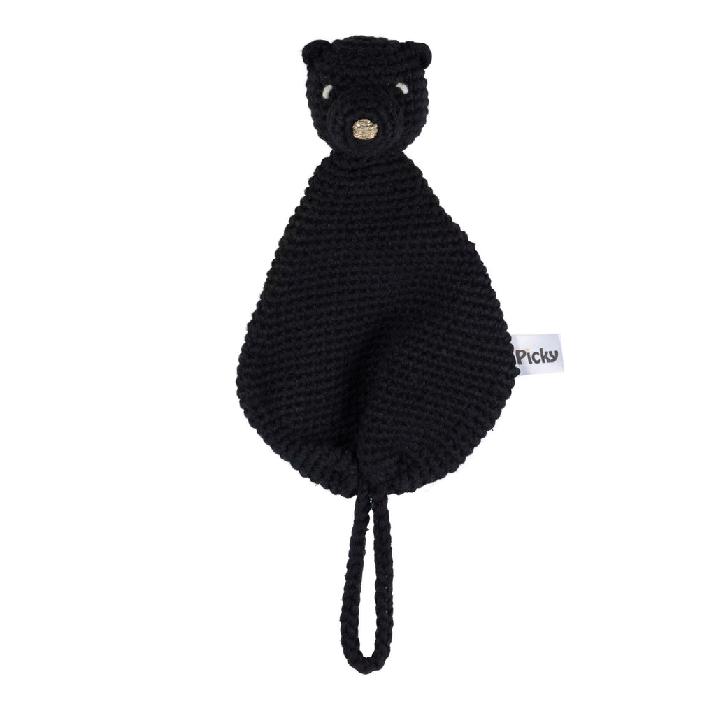 Picky Accessories Jellybeanzkids Picky Rattle Pacifier Holder - Black OS