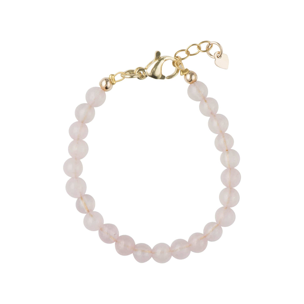 Picky Jellybeanzkids Picky Rose Quartz Beads Stackable Bracelet