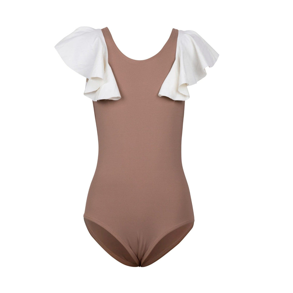 Planet Sea Bathing Suit Jellybeanzkids Planet Sea Blush Ruffle Bathing Suit