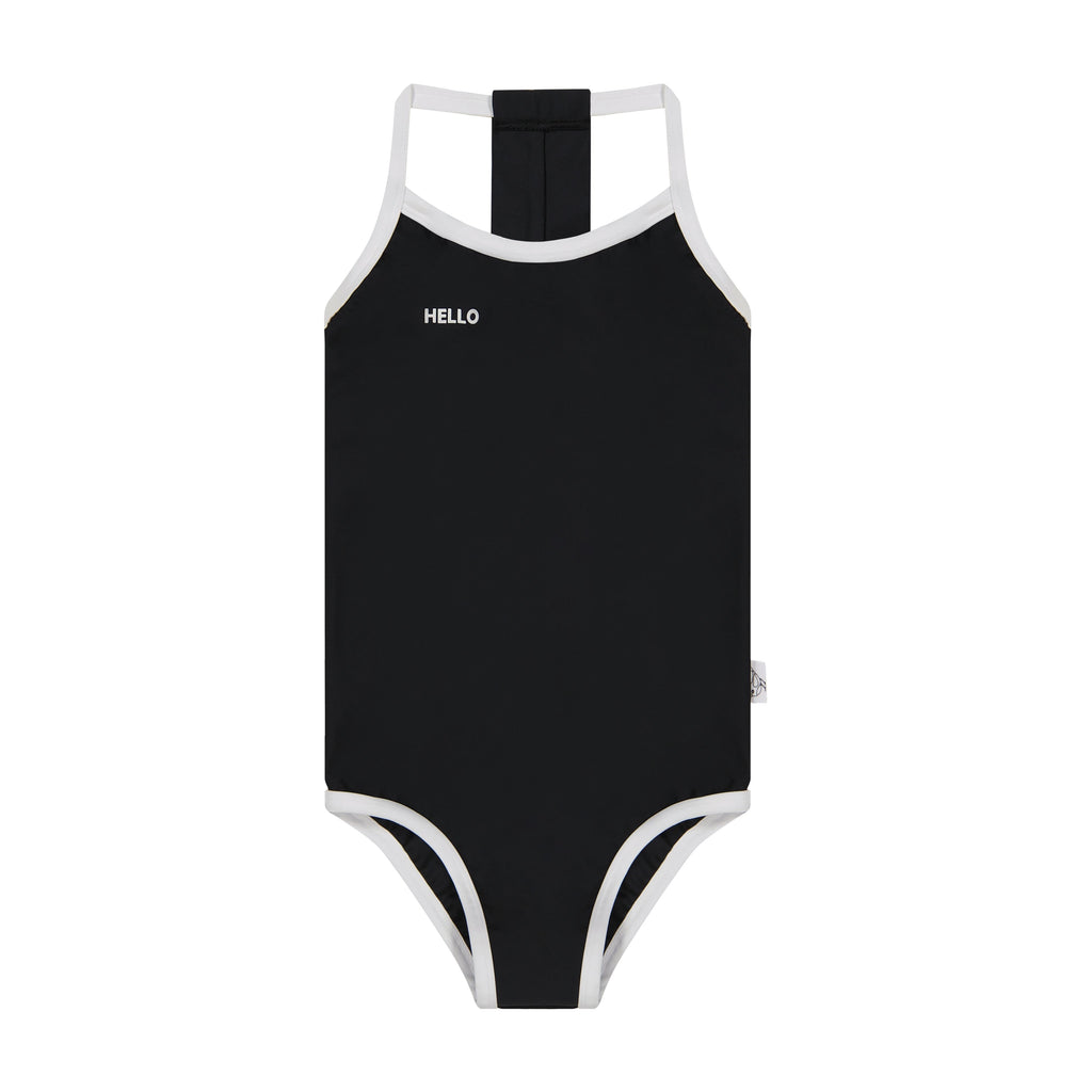 Sparrow Kids Bathing Suit Jellybeanzkids Sparrow Sunshine Bathing Suit- Black