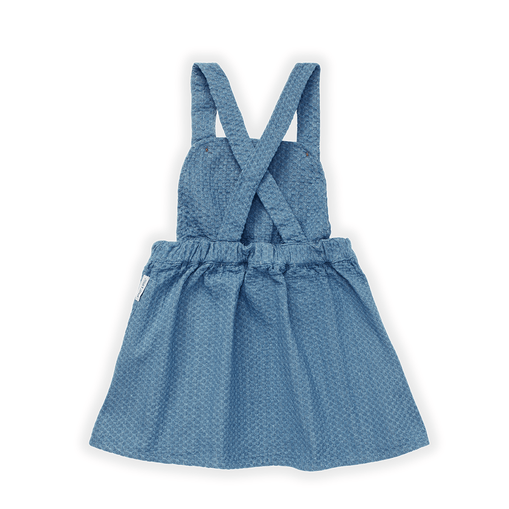 Sproet & Sprout Dresses Jellybeanzkids Sproet & Sprout Denim Salopette Dress