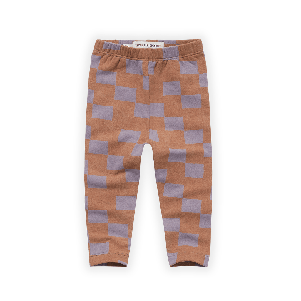 Sproet & Sprout Pants/Romper Jellybeanzkids Sproet and Sprout Block Print Leggings
