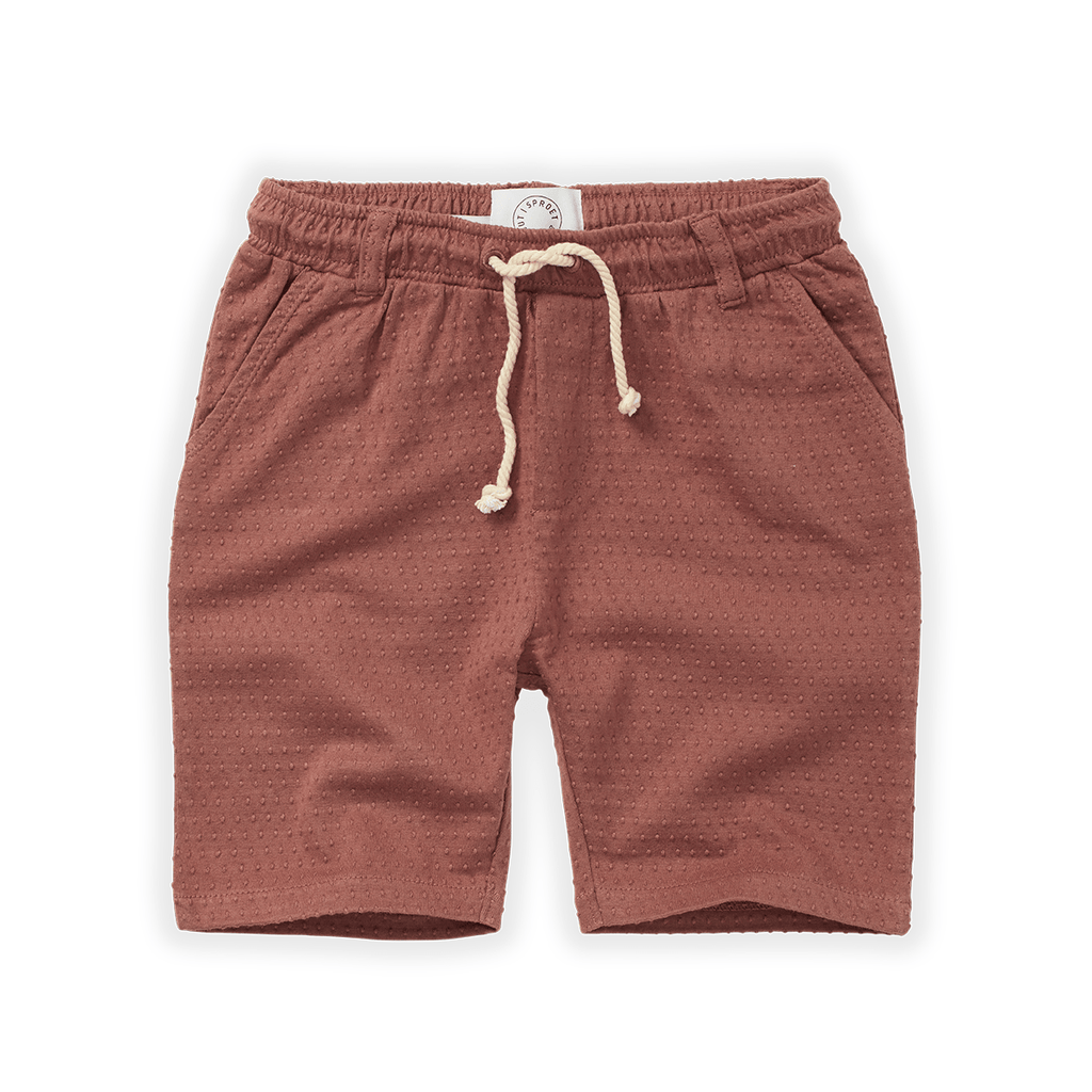 Sproet & Sprout Shorts Jellybeanzkids Sproet & Sprout Pecan Bermuda Shorts