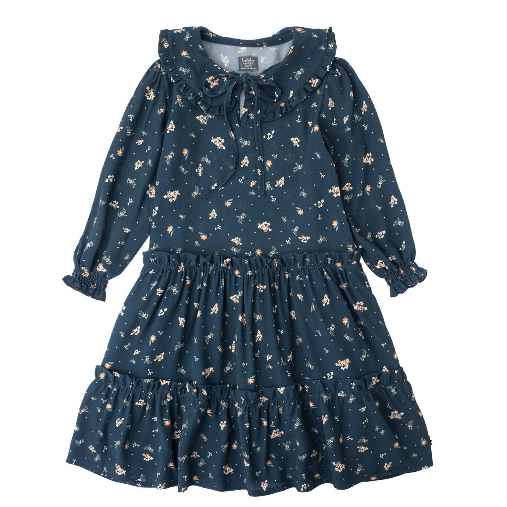 Tocoto Vintage Dress Jellybeanzkids Tocoto Vintage Midi Long Flowers Dress