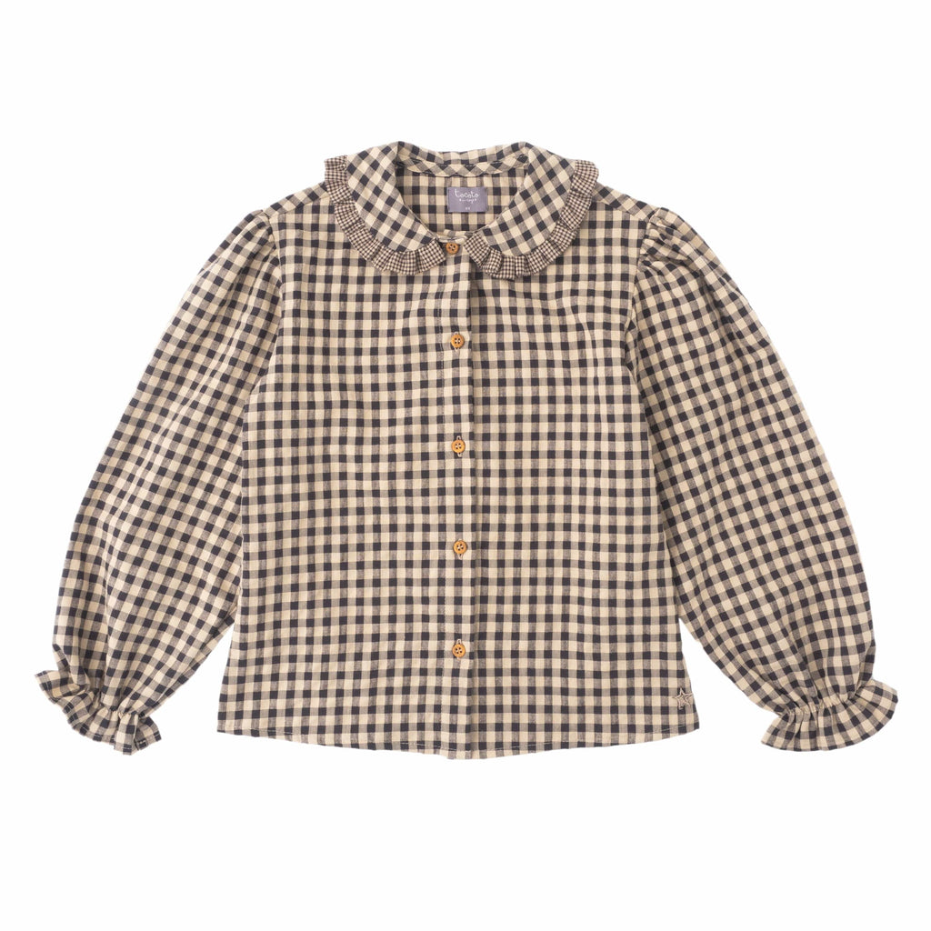 Tocoto Vintage Shirt Jellybeanzkids Tocoto Vintage Plaid Vichy Blouse