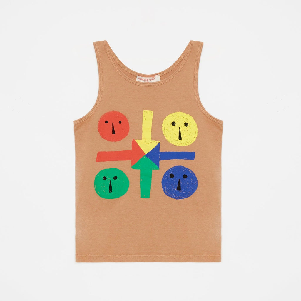 Weekend House Kid Tank Top Jellybeanzkids Weekend Parchis Tank Top