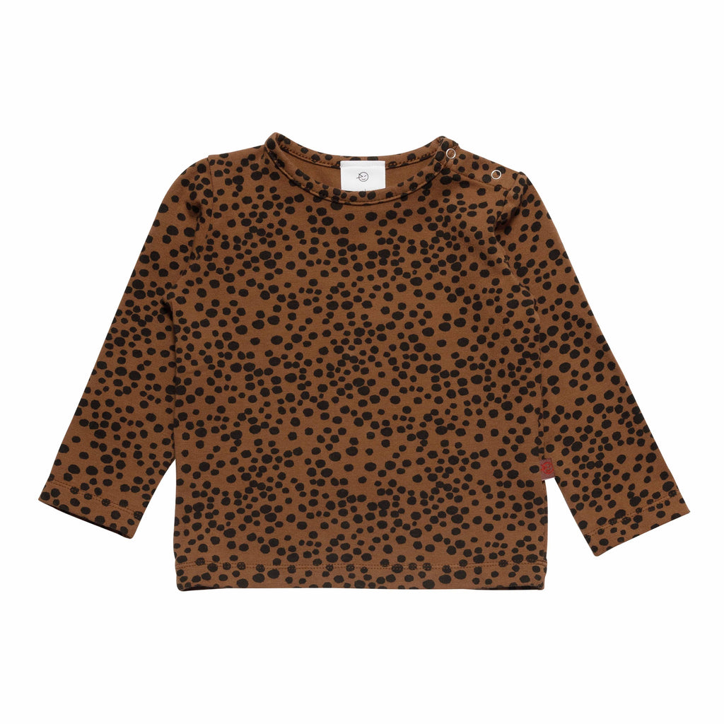 Wynken T-shirt Jellybeanzkids Wynken Baby Animaux Long Sleeve Tee