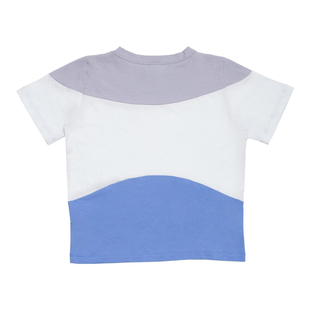 Wynken T-shirt Jellybeanzkids Wynken Wave Tee- Dusk Blue