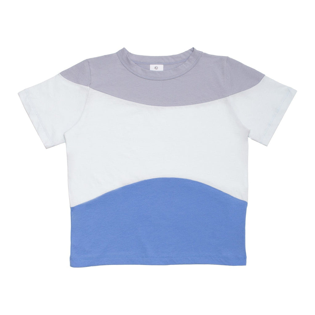 Wynken T-shirt Jellybeanzkids Wynken Wave Tee- Dusk Blue