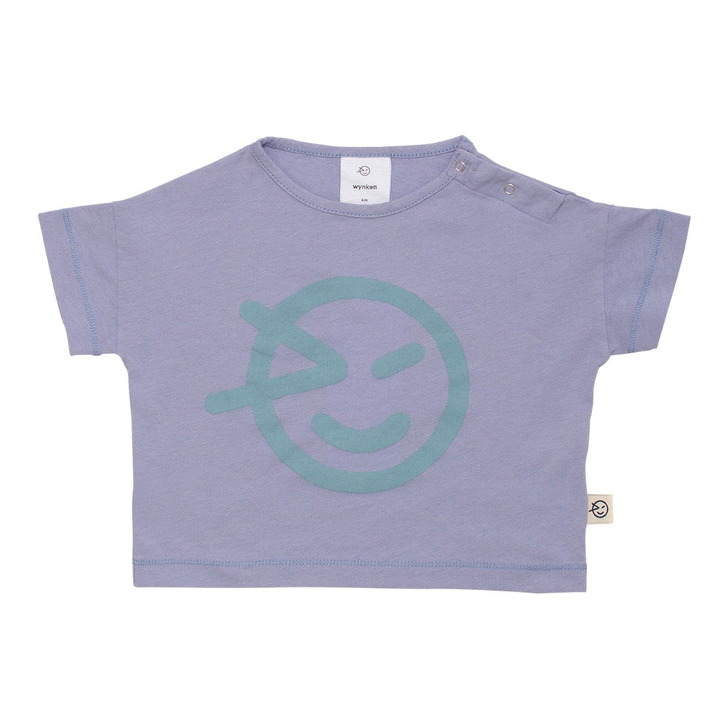 Wynken Tee Jellybeanzkids Wynken Dusk Blue Baby Tee