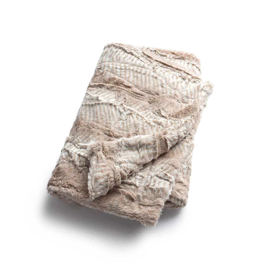 Zandino Couture Blanket Jellybeanzkids Zandino Couture Charles Plush Blanket- Beige OS
