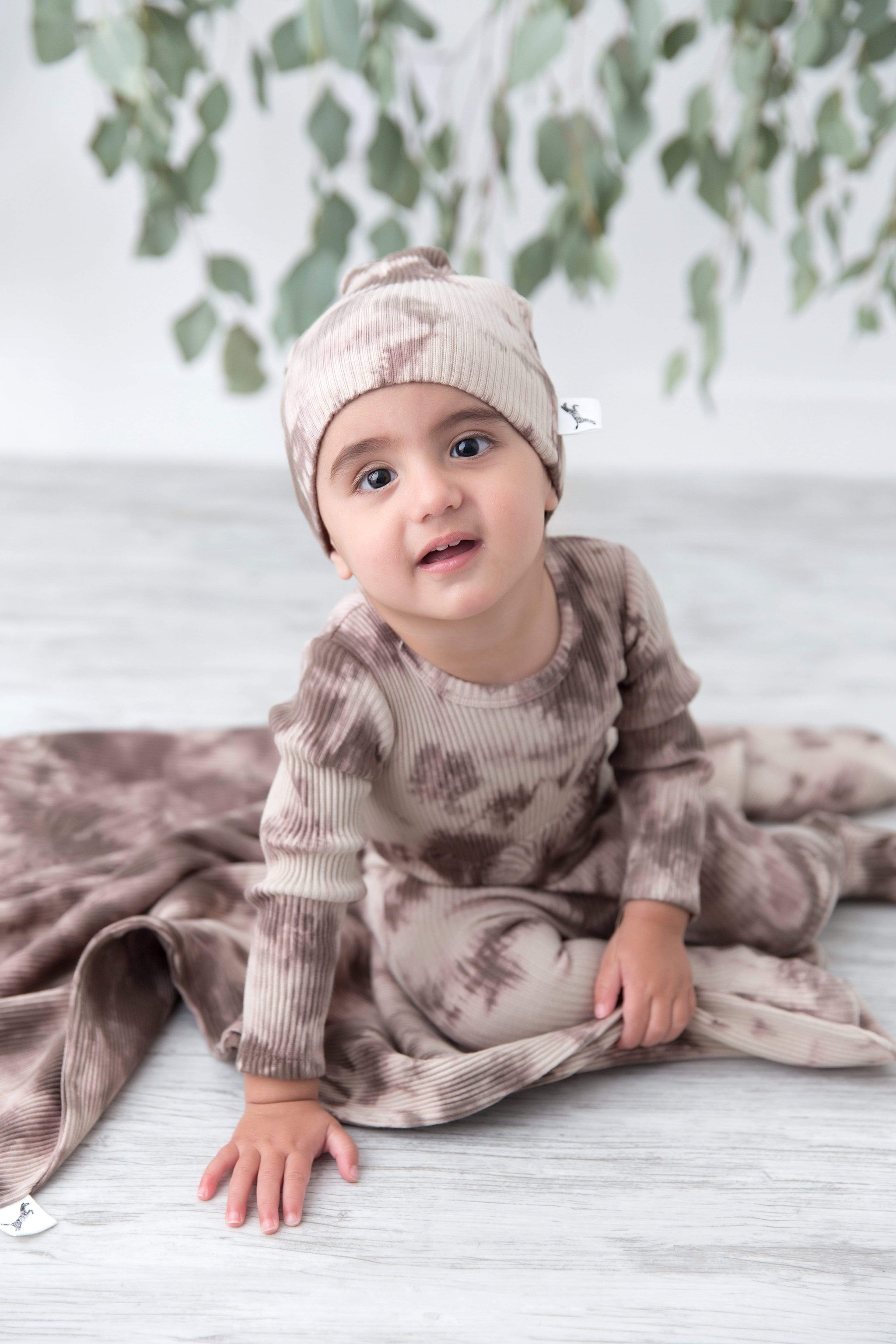 Zeebra Cocoa Tie Dye Beanie – JellyBeanz Kids
