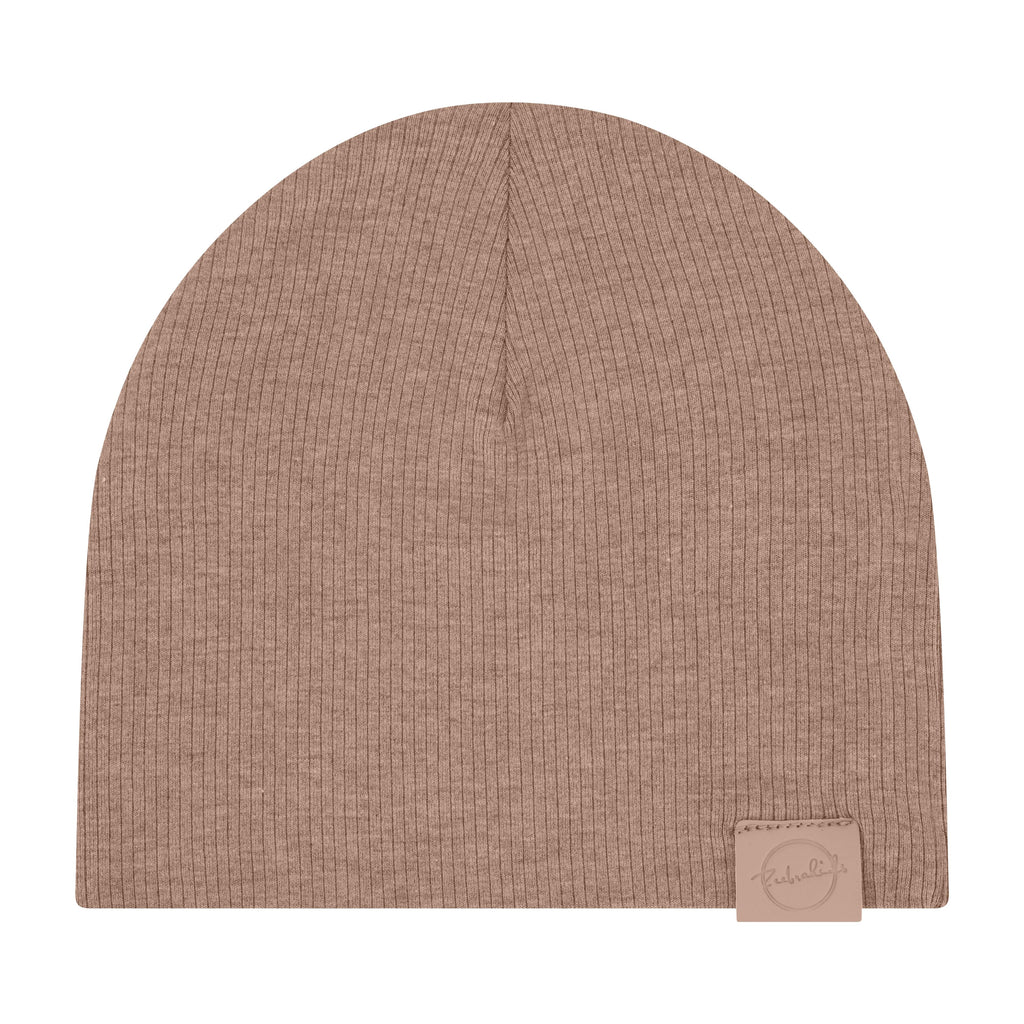 Zeebra Kids Footie Jellybeanzkids Zeebra Pocket Stretchie with Beanie- Taupe