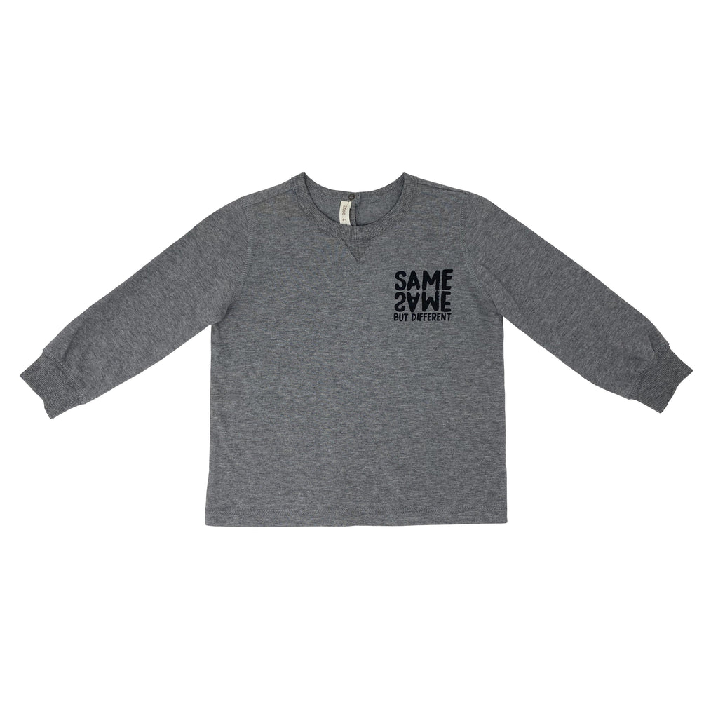 Zhoe & Tobiah Sweater Jellybeanzkids Zhoe & Tobiah Same No Different T-Shirt